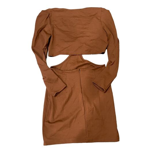 Socialite Long Sleeve Cutout Minidress Size Large - Picture 6 of 9
